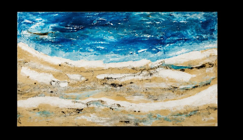 Límites — 130 × 75 cm, obra original de Adriana Fernández