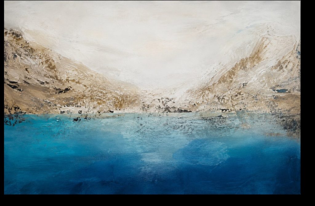 Horizontes — 130 × 75 cm, obra original de Adriana Fernández